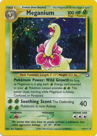 Meganium (11/111) [Neo Genesis Unlimited] | Good Games Morley