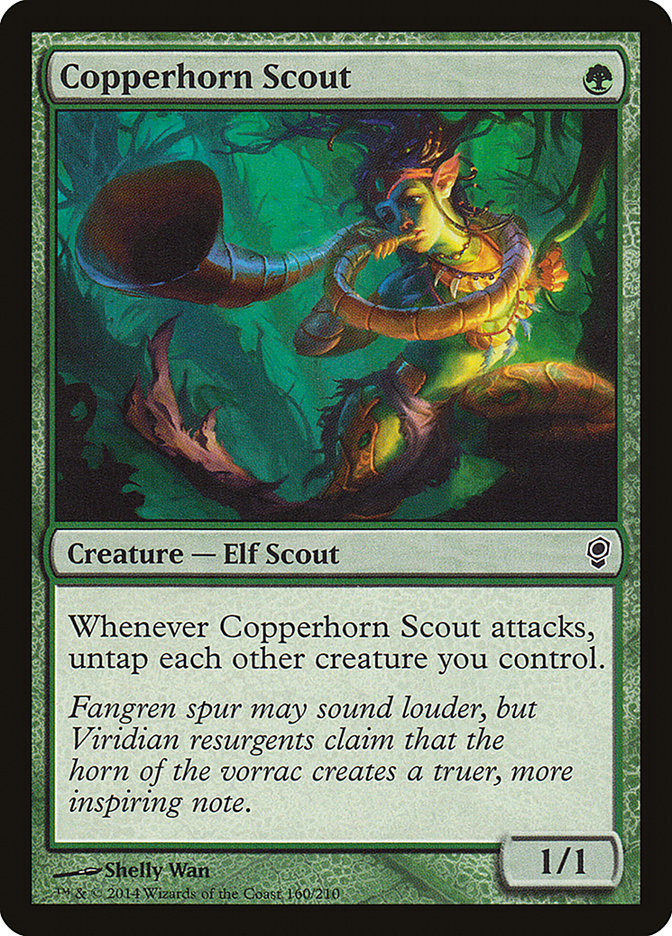 Copperhorn Scout [Conspiracy] | Good Games Morley