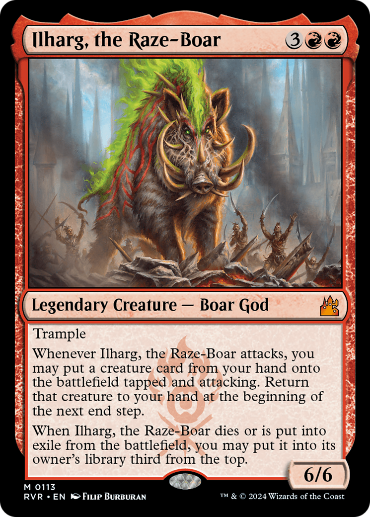 Ilharg, the Raze-Boar [Ravnica Remastered] | Good Games Morley