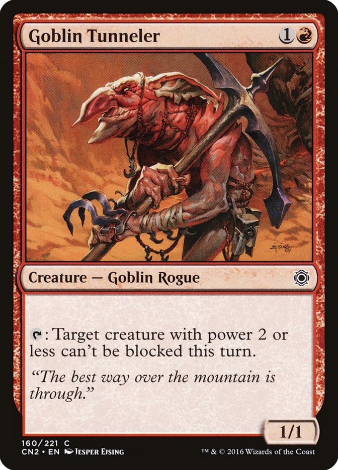 Goblin Tunneler [Conspiracy: Take the Crown] | Good Games Morley