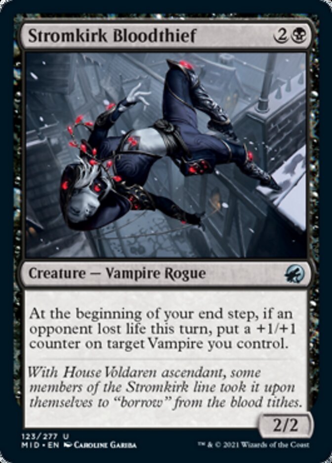 Stromkirk Bloodthief [Innistrad: Midnight Hunt] | Good Games Morley