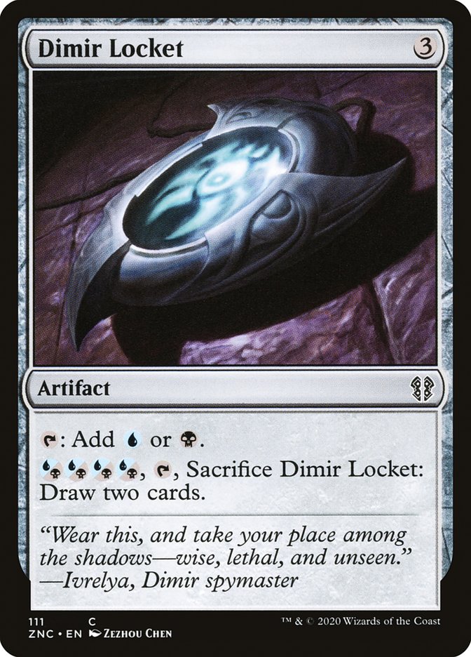 Dimir Locket [Zendikar Rising Commander] | Good Games Morley