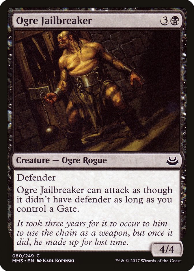 Ogre Jailbreaker [Modern Masters 2017] | Good Games Morley