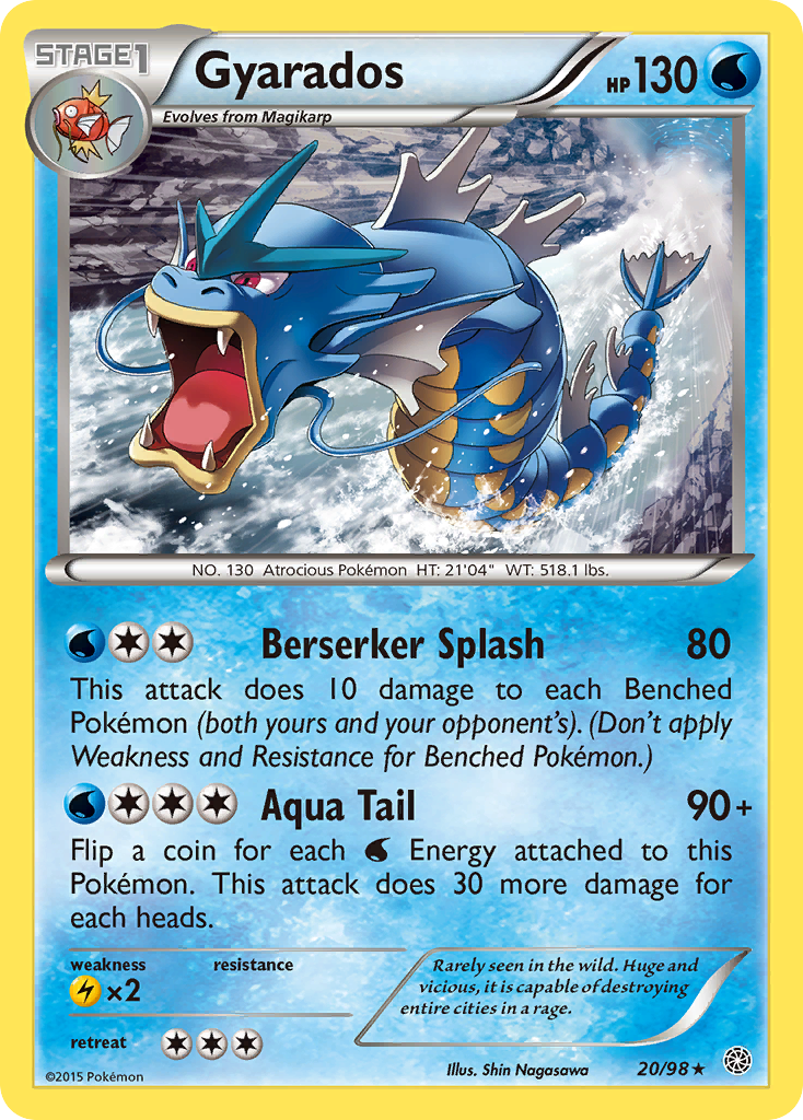 Gyarados (20/98) [XY: Ancient Origins] | Good Games Morley