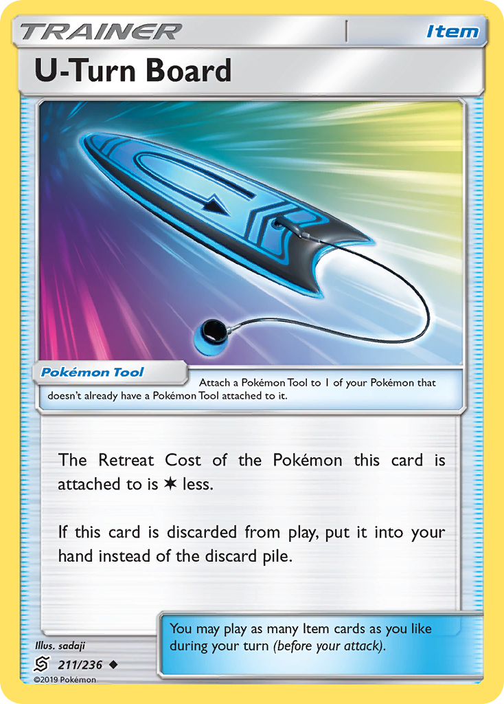U-Turn Board (211/236) [Sun & Moon: Unified Minds] | Good Games Morley