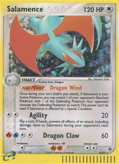 Salamence (10/97) [EX: Dragon] | Good Games Morley