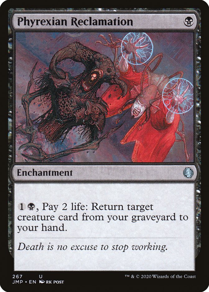 Phyrexian Reclamation [Jumpstart] | Good Games Morley