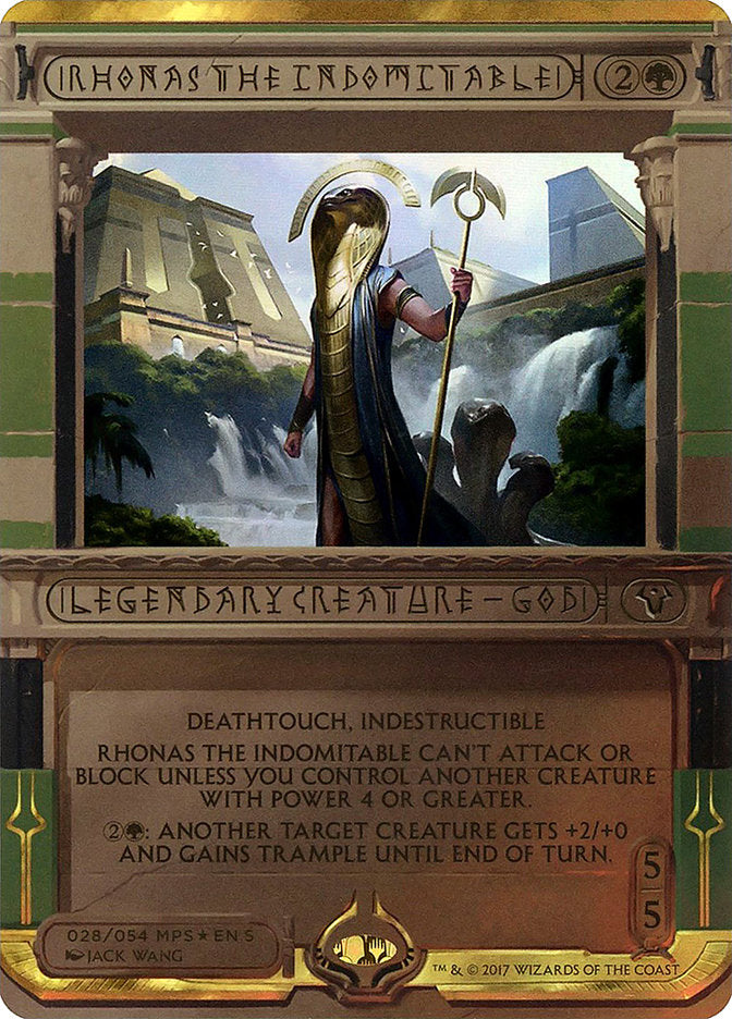 Rhonas the Indomitable (Invocation) [Amonkhet Invocations] | Good Games Morley