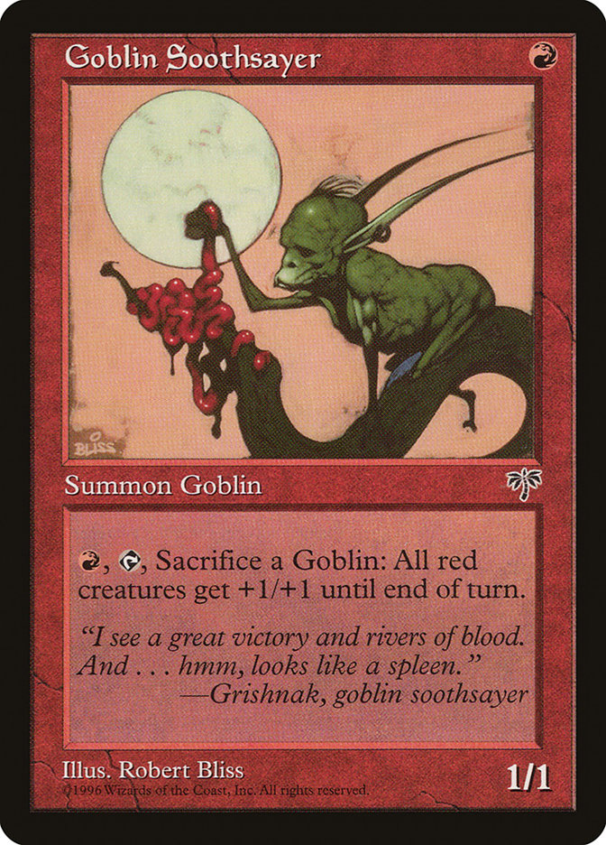 Goblin Soothsayer [Mirage] | Good Games Morley