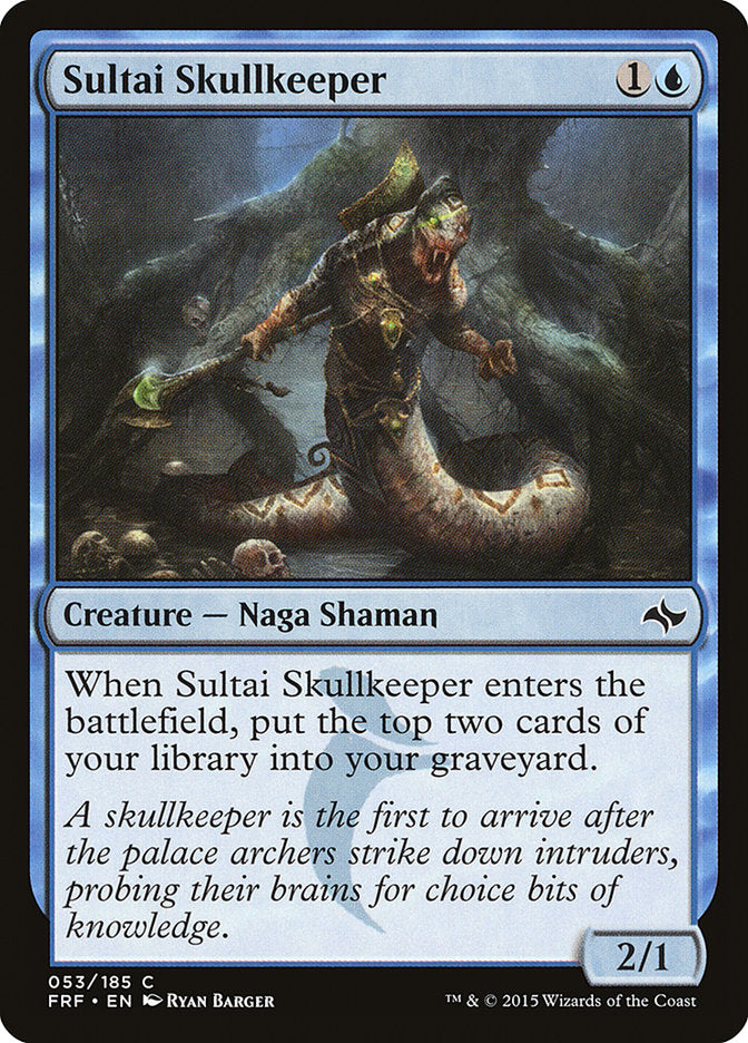 Sultai Skullkeeper [Fate Reforged] | Good Games Morley