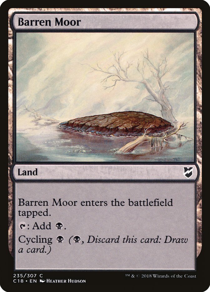 Barren Moor [Commander 2018] | Good Games Morley