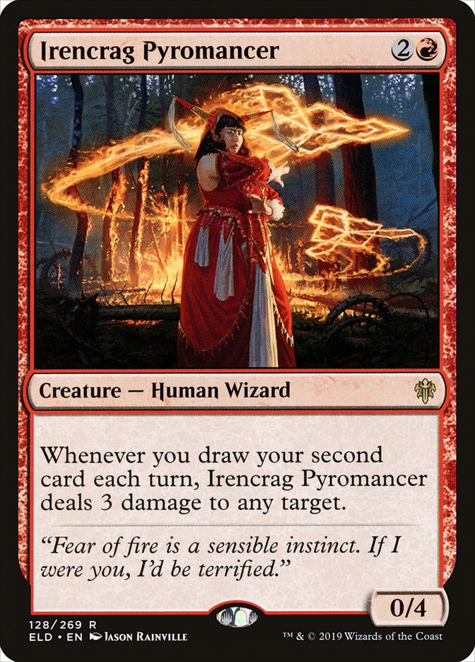 Irencrag Pyromancer [Throne of Eldraine] | Good Games Morley