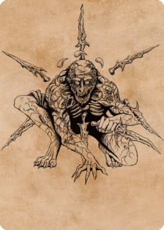 Bhaal, Lord of Murder Art Card [Commander Legends: Battle for Baldur's Gate Art Series] | Good Games Morley