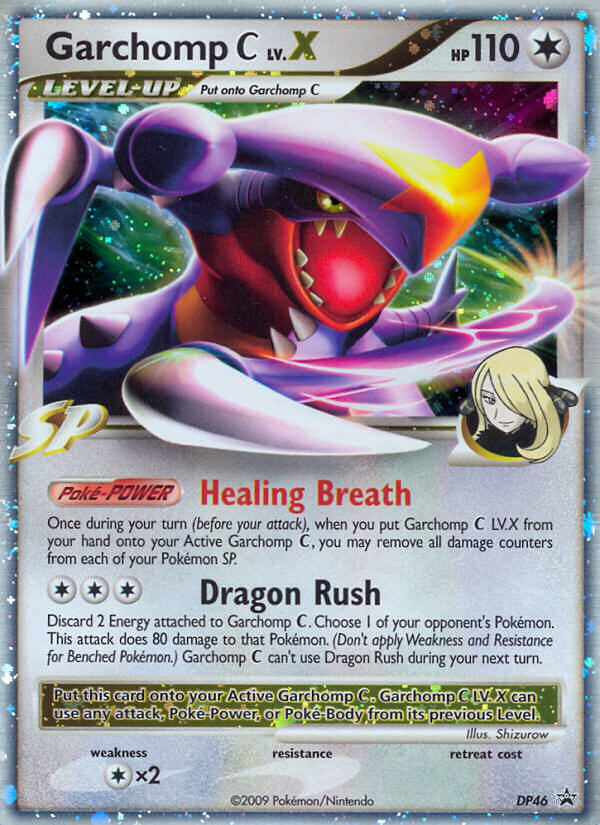Garchomp C LV.X (DP46) [Diamond & Pearl: Black Star Promos] | Good Games Morley