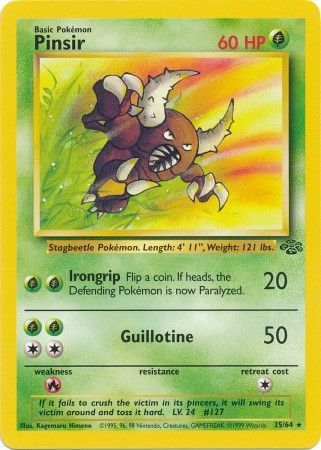 Pinsir (25/64) [Jungle Unlimited] | Good Games Morley