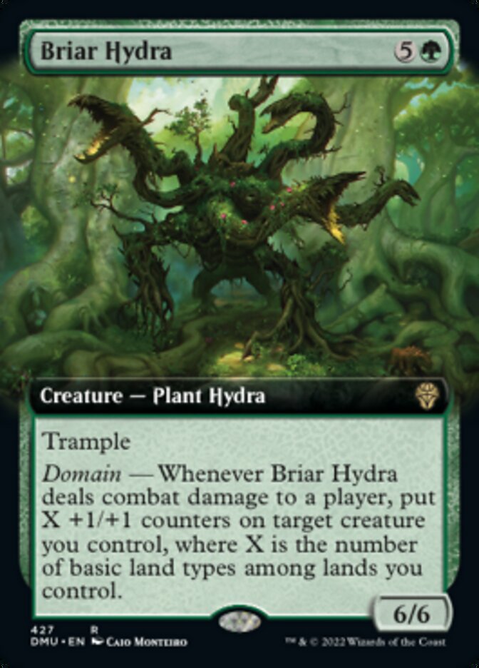 Briar Hydra (Extended Art) [Dominaria United] | Good Games Morley