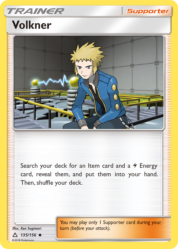 Volkner (135/156) [Sun & Moon: Ultra Prism] | Good Games Morley