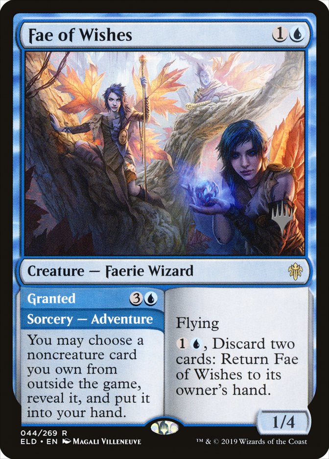 Fae of Wishes // Granted (Promo Pack) [Throne of Eldraine Promos] | Good Games Morley