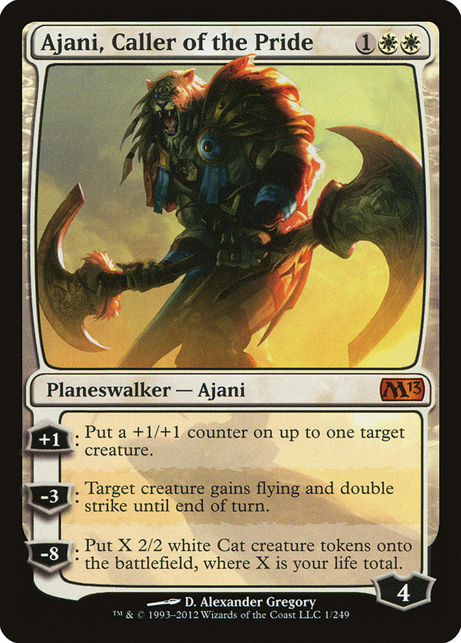 Ajani, Caller of the Pride [Magic 2013] | Good Games Morley