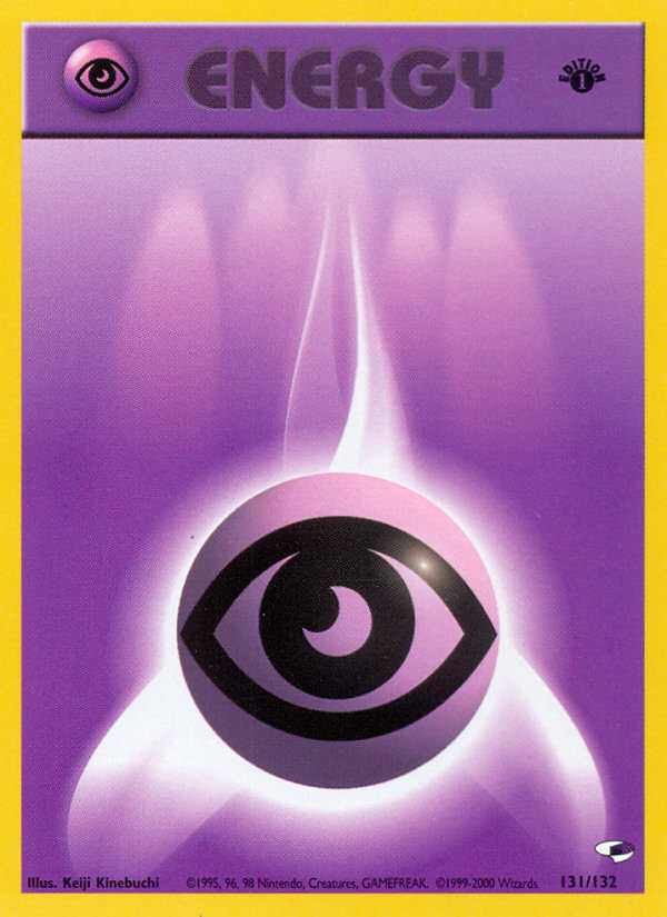 Psychic Energy (131/132) [Gym Heroes 1st Edition] | Good Games Morley