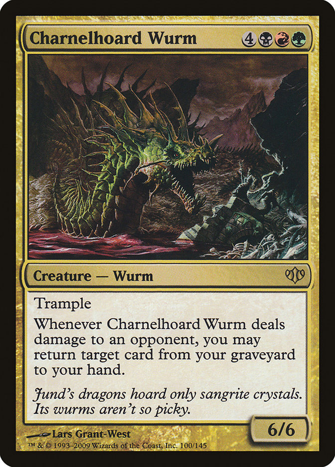 Charnelhoard Wurm [Conflux] | Good Games Morley