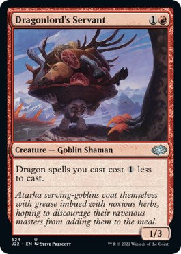 Dragonlord's Servant [Jumpstart 2022] | Good Games Morley