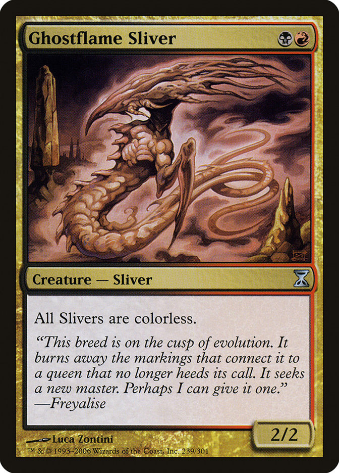 Ghostflame Sliver [Time Spiral] | Good Games Morley