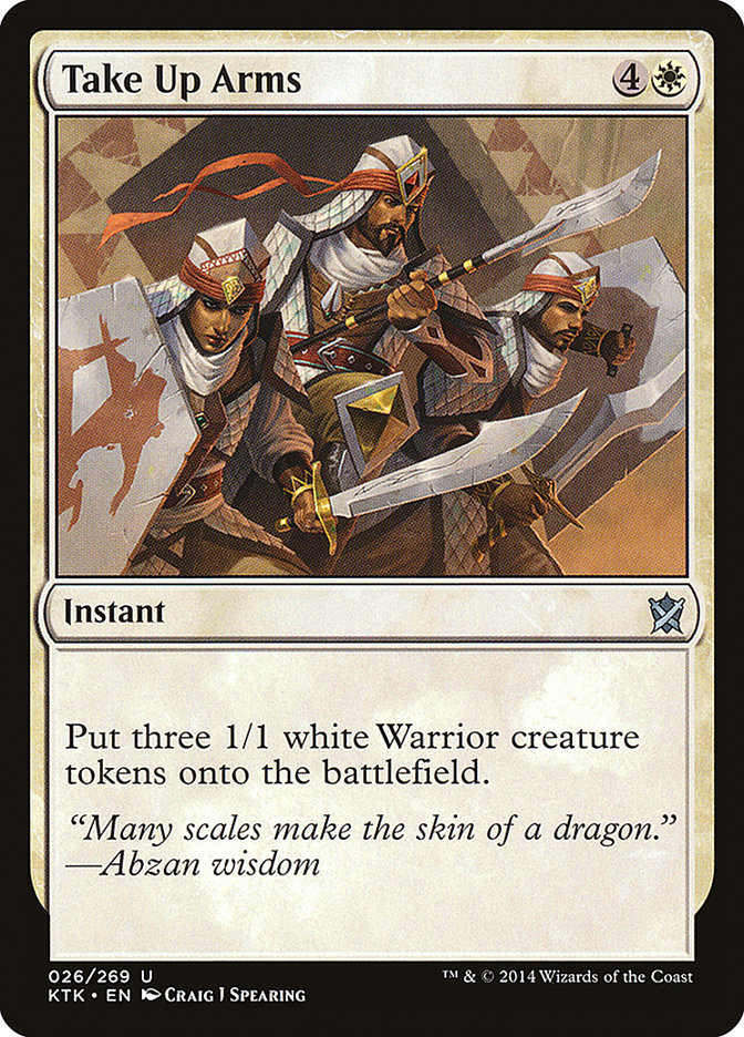 Take Up Arms [Khans of Tarkir] | Good Games Morley