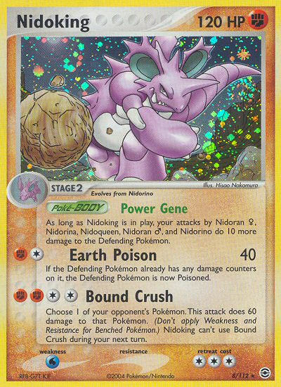 Nidoking (8/112) [EX: FireRed & LeafGreen] | Good Games Morley