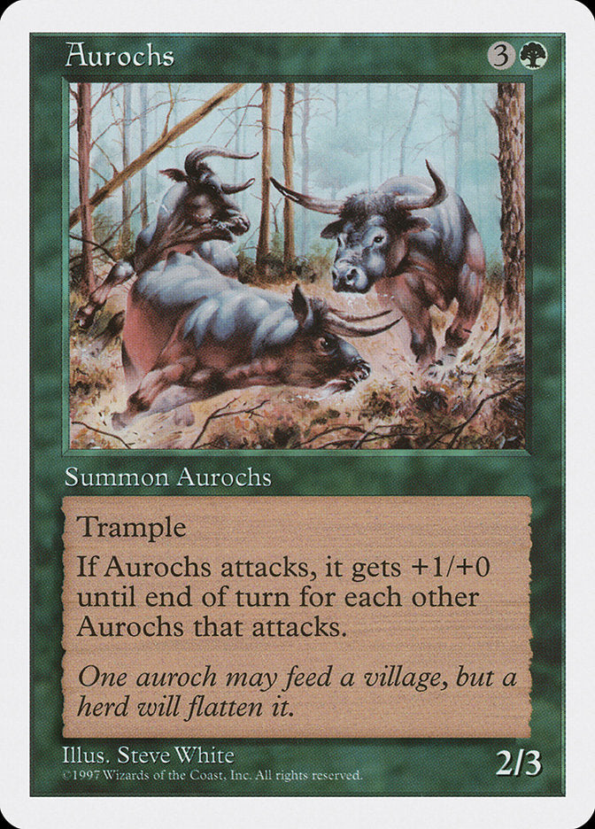 Aurochs [Fifth Edition] | Good Games Morley