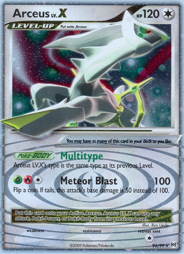 Arceus LV.X (95/99) [Platinum: Arceus] | Good Games Morley