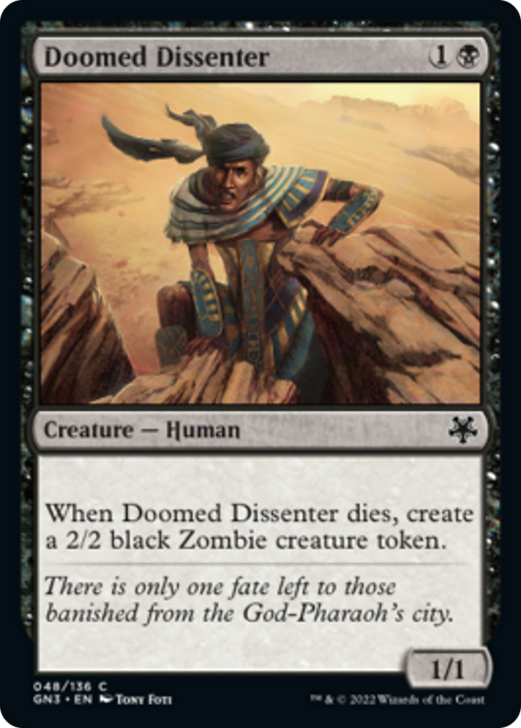 Doomed Dissenter [Game Night: Free-for-All] | Good Games Morley