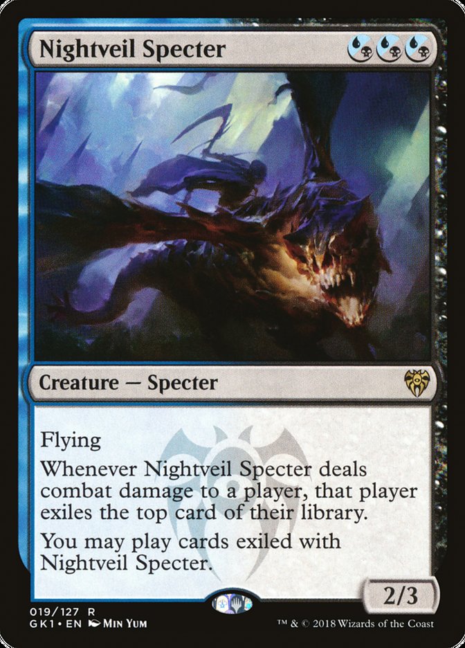 Nightveil Specter [Guilds of Ravnica Guild Kit] | Good Games Morley