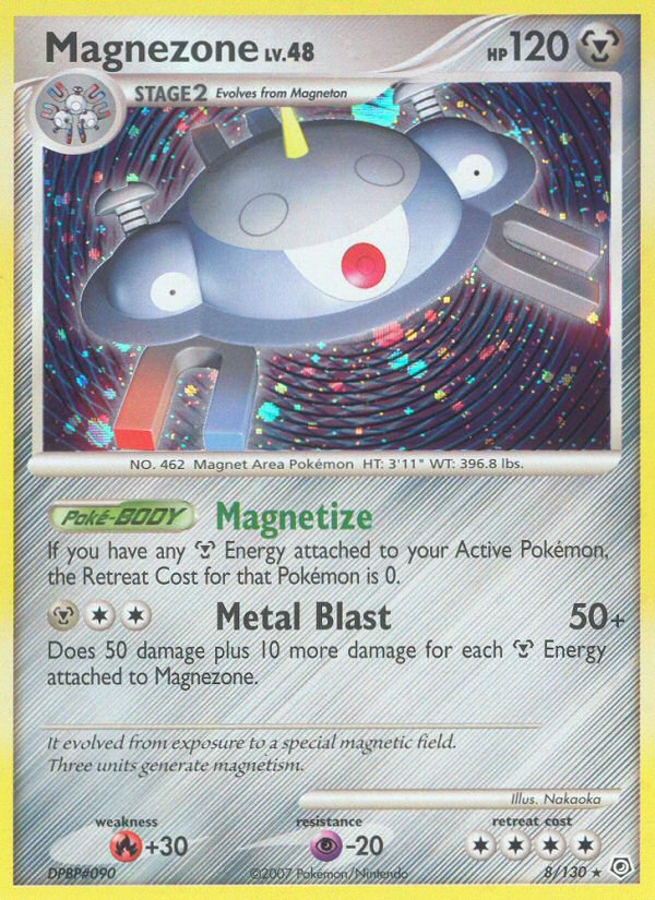 Magnezone (8/130) [Diamond & Pearl: Base Set] | Good Games Morley