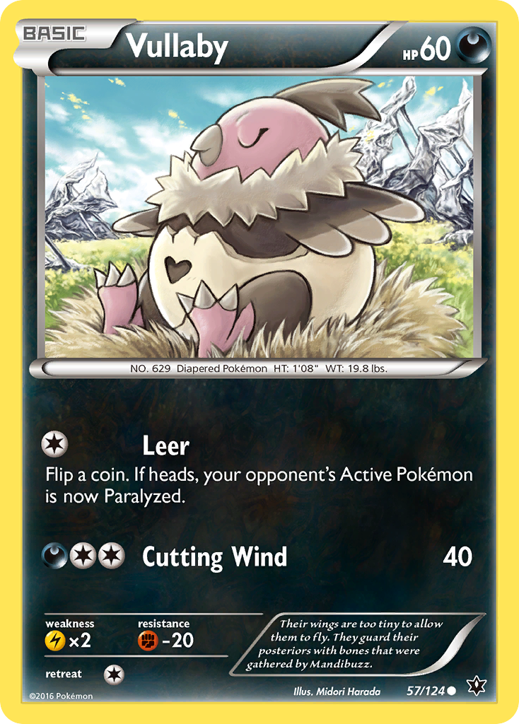 Vullaby (57/124) [XY: Fates Collide] | Good Games Morley