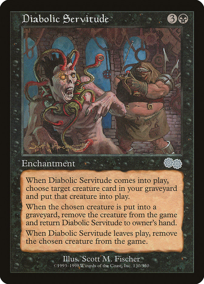 Diabolic Servitude [Urza's Saga] | Good Games Morley