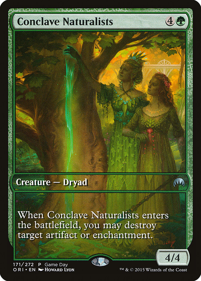 Conclave Naturalists (Game Day) [Magic Origins Promos] | Good Games Morley