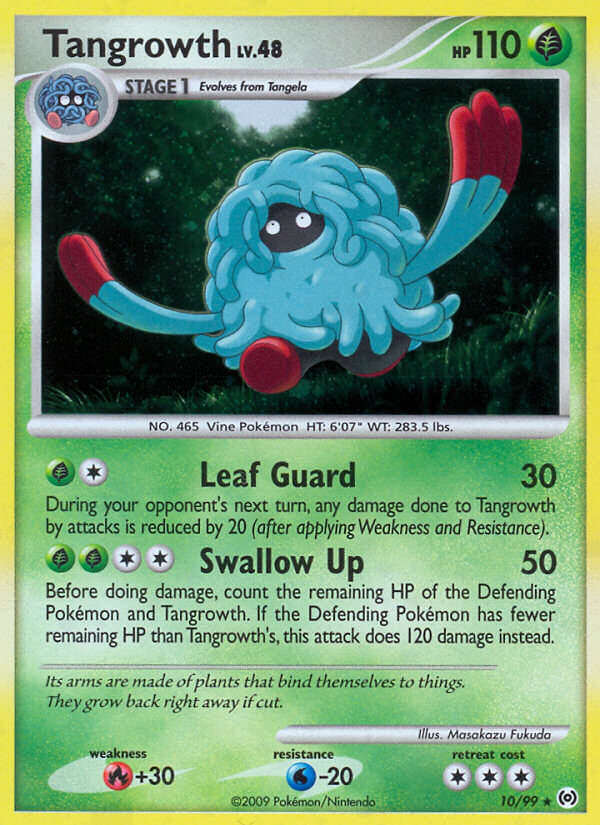 Tangrowth (10/99) (Theme Deck Exclusive) [Platinum: Arceus] | Good Games Morley