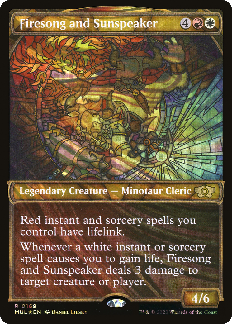 Firesong and Sunspeaker (Halo Foil) [Multiverse Legends] | Good Games Morley