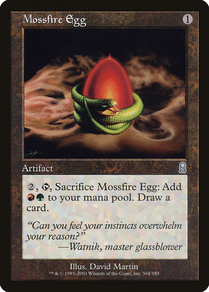 Mossfire Egg [Odyssey] | Good Games Morley