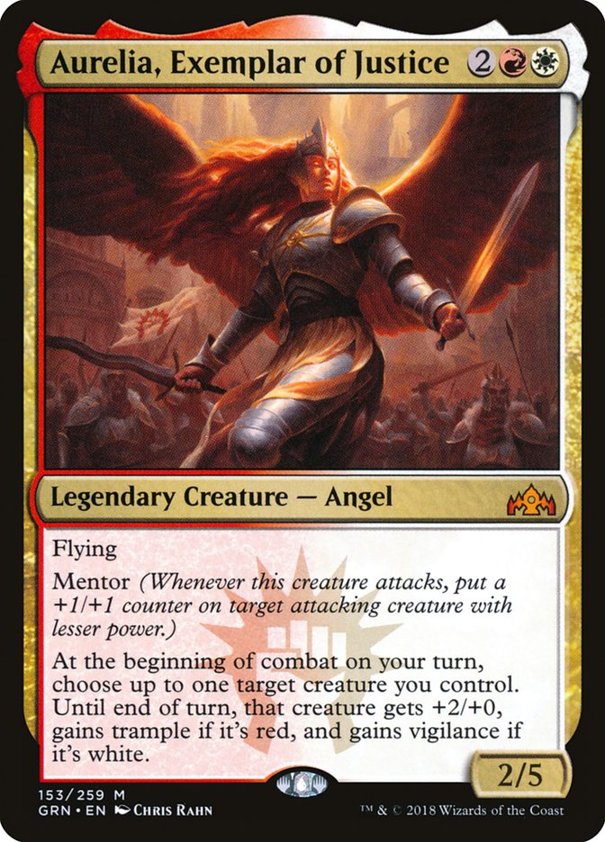 Aurelia, Exemplar of Justice [Guilds of Ravnica] | Good Games Morley