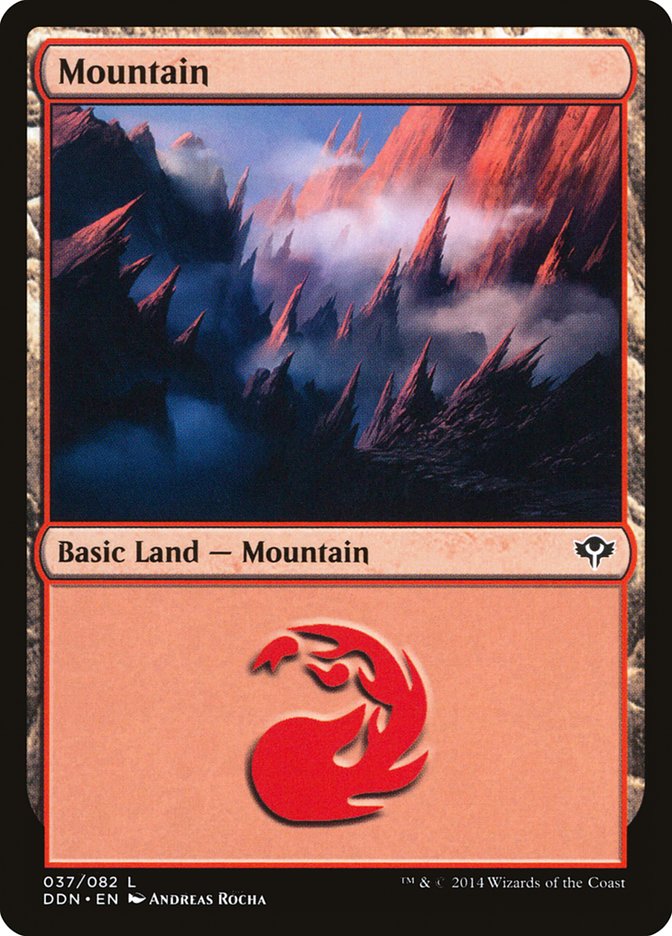 Mountain (37) [Duel Decks: Speed vs. Cunning] | Good Games Morley