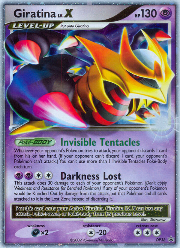 Giratina LV.X (DP38) [Diamond & Pearl: Black Star Promos] | Good Games Morley