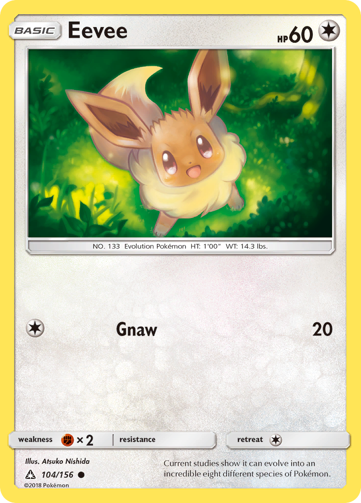 Eevee (104/156) [Sun & Moon: Ultra Prism] | Good Games Morley