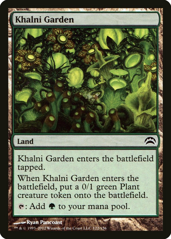 Khalni Garden [Planechase 2012] | Good Games Morley