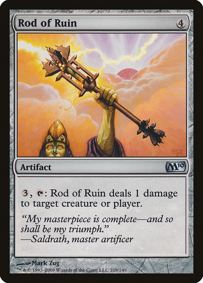 Rod of Ruin [Magic 2010] | Good Games Morley