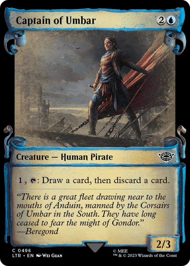 Captain of Umbar [The Lord of the Rings: Tales of Middle-Earth Showcase Scrolls] | Good Games Morley