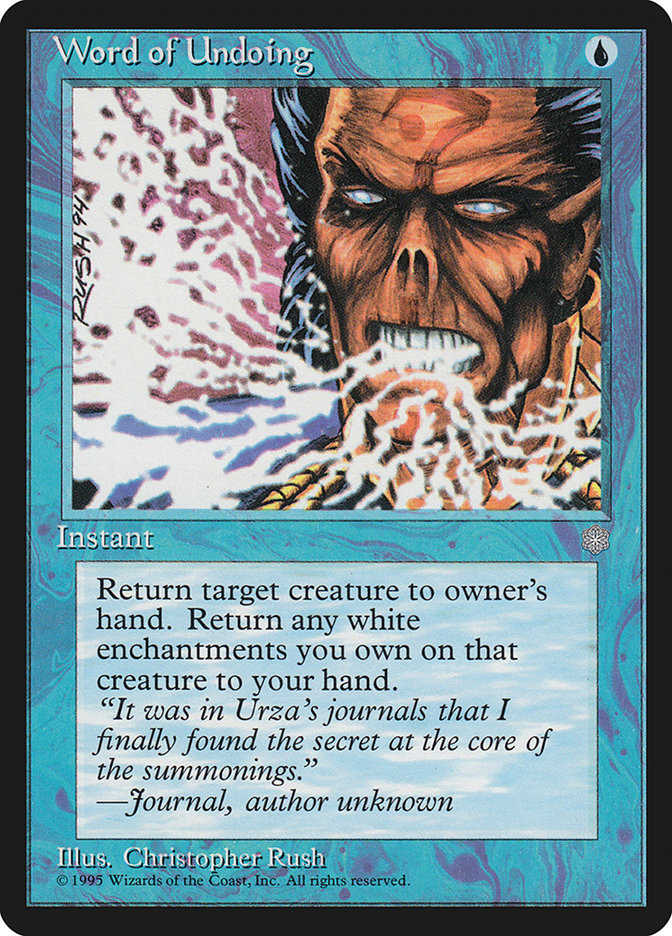 Word of Undoing [Ice Age] | Good Games Morley