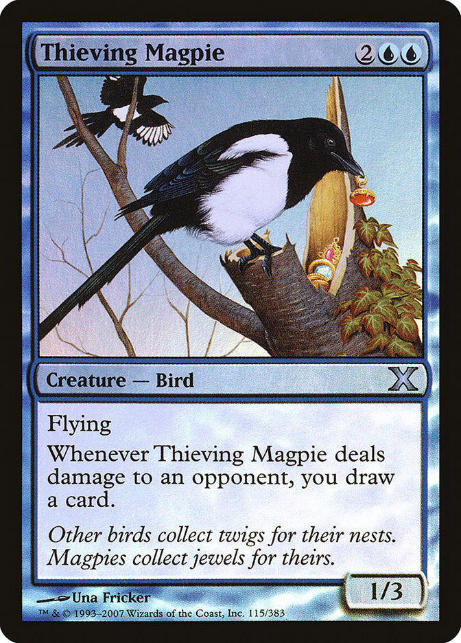 Thieving Magpie (Premium Foil) [Tenth Edition] | Good Games Morley