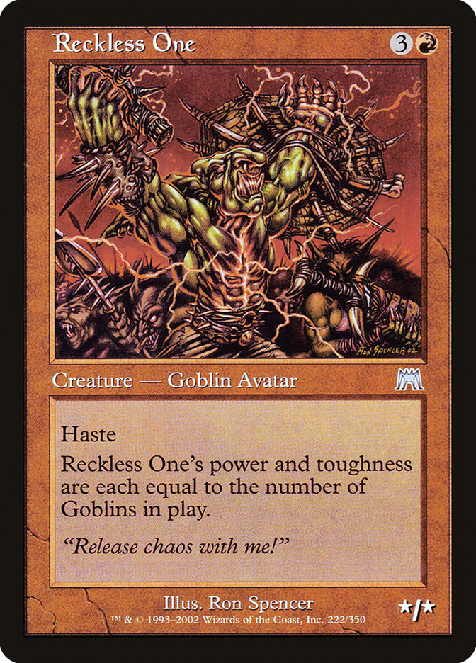 Reckless One [Onslaught] | Good Games Morley